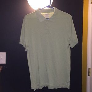 Short sleeved J crew shirt.